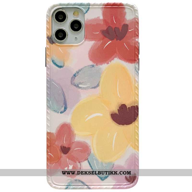 Etui iPhone 11 Pro Max Silikon Vind Av Personlighet Lovers Rosa, Deksel iPhone 11 Pro Max Beskyttels