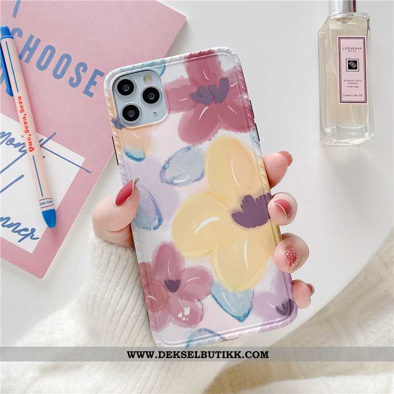 Etui iPhone 11 Pro Max Silikon Vind Av Personlighet Lovers Rosa, Deksel iPhone 11 Pro Max Beskyttels