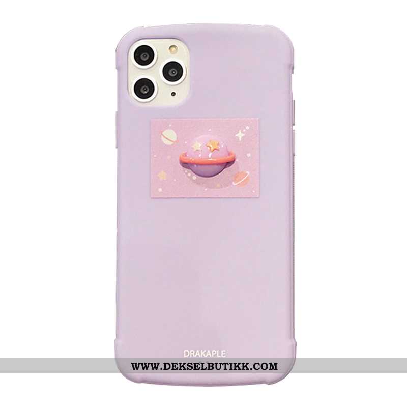 Etui iPhone 11 Pro Nubuck Alt Inkludert Rosa, Deksel iPhone 11 Pro Myke Billige