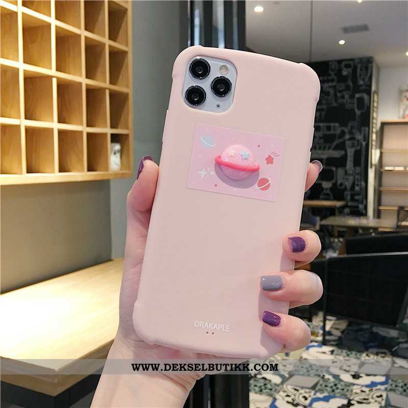 Etui iPhone 11 Pro Nubuck Alt Inkludert Rosa, Deksel iPhone 11 Pro Myke Billige