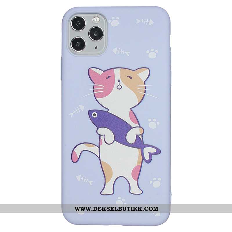 Etui iPhone 11 Pro Silikon Fersk Myke Blå, Deksel iPhone 11 Pro Cartoon Tilbud