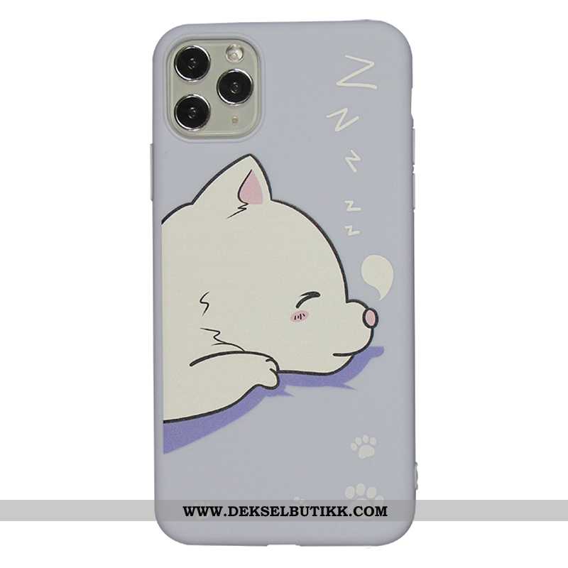 Etui iPhone 11 Pro Silikon Fersk Myke Blå, Deksel iPhone 11 Pro Cartoon Tilbud