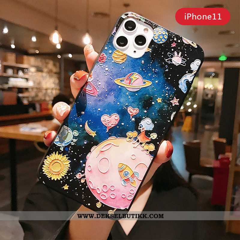 Etui iPhone 11 Pro Trend Beskyttelse Lovers Anti-fall Svart, Deksel iPhone 11 Pro Myke Billig