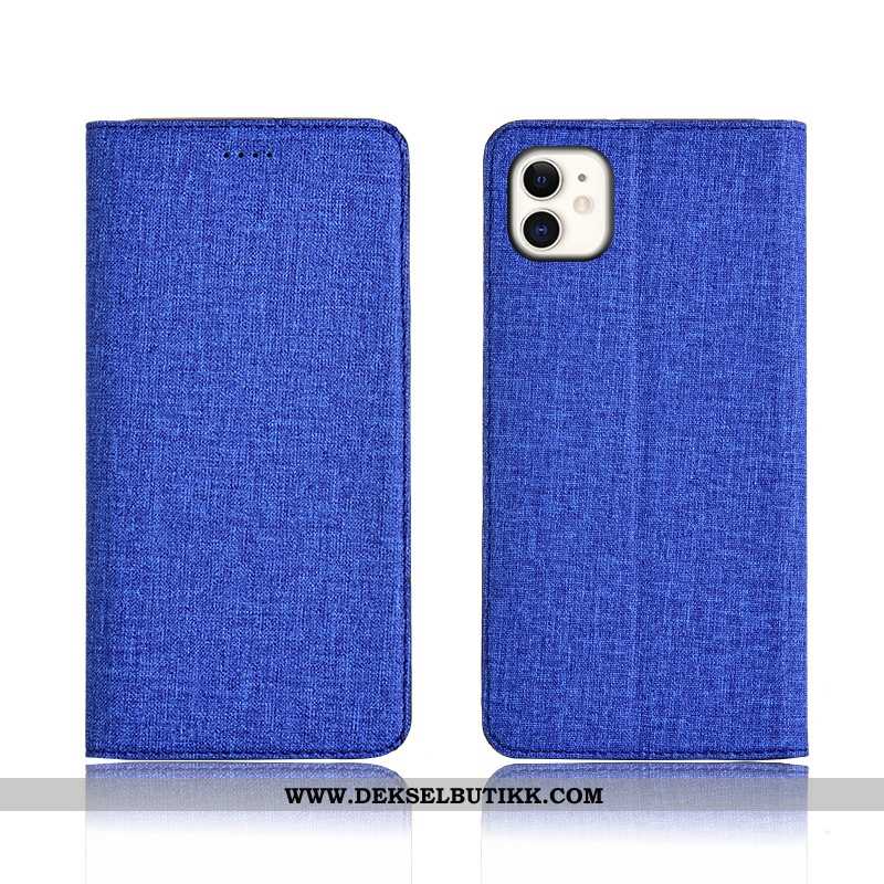 Etui iPhone 11 Silikon Clamshell Enkel Svart, Deksel iPhone 11 Beskyttelse Salg