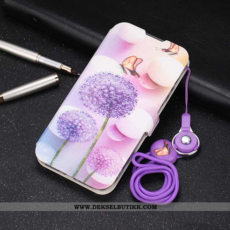 Etui iPhone 11 Skinndeksel Lilla Nye Ultra, Deksel iPhone 11 Cartoon Salg