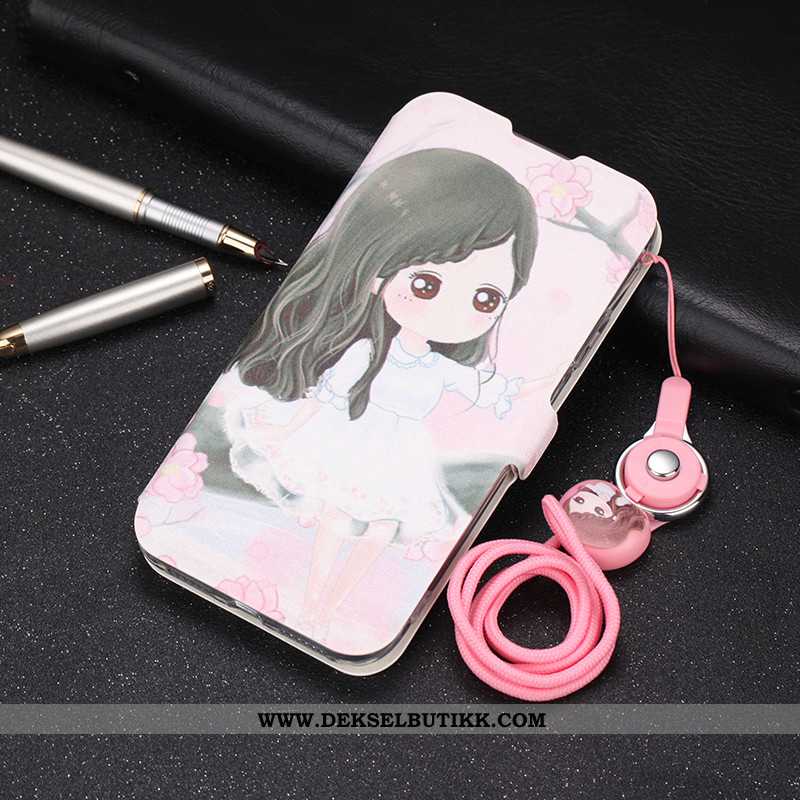 Etui iPhone 11 Skinndeksel Lilla Nye Ultra, Deksel iPhone 11 Cartoon Salg