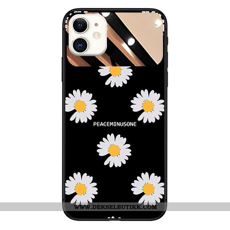 Etui iPhone 11 Trend Deksel Svart, iPhone 11 Glass Tilbud