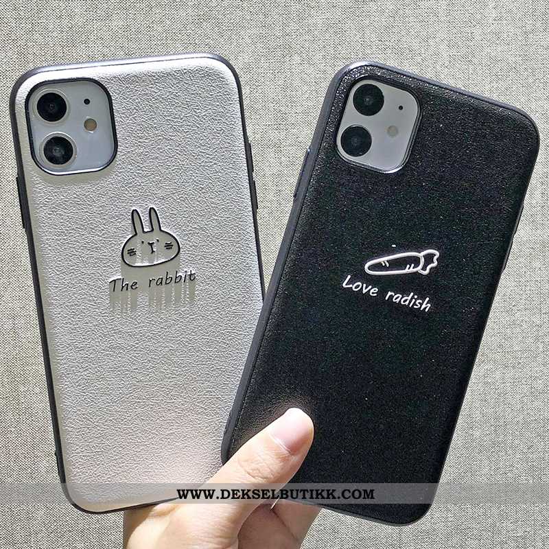 Etui iPhone 11 Vakker Lyse Anti-fall Lovers Svart, Deksel iPhone 11 Nubuck Kjøpe