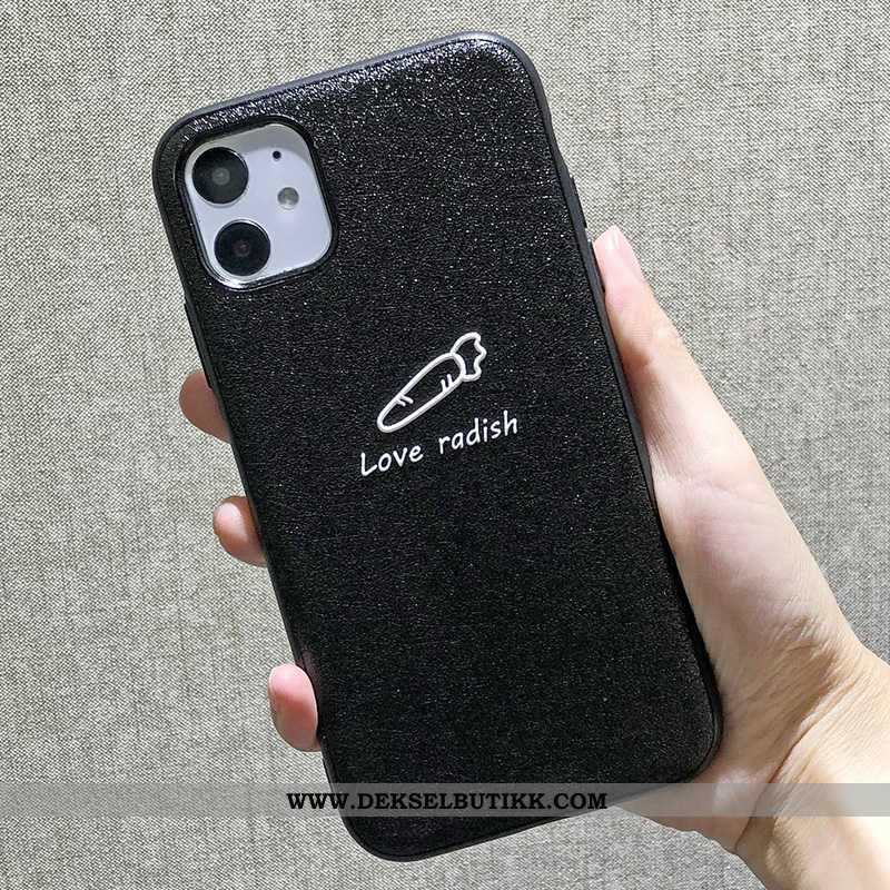 Etui iPhone 11 Vakker Lyse Anti-fall Lovers Svart, Deksel iPhone 11 Nubuck Kjøpe