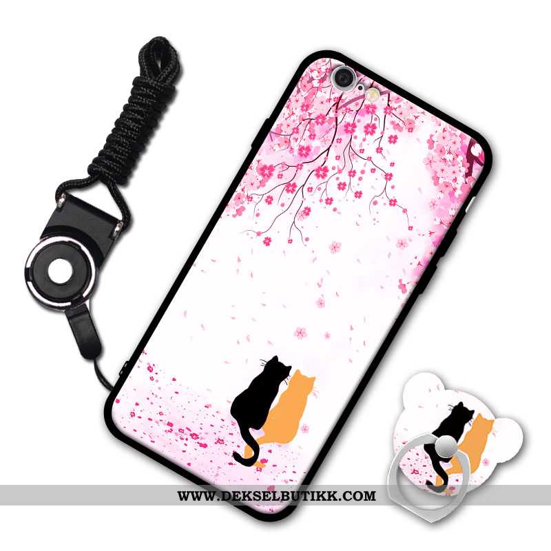 Etui iPhone 6/6s Av Personlighet Anti-fall Hemming Hvitt, Deksel iPhone 6/6s Mobiltelefon Tilbud