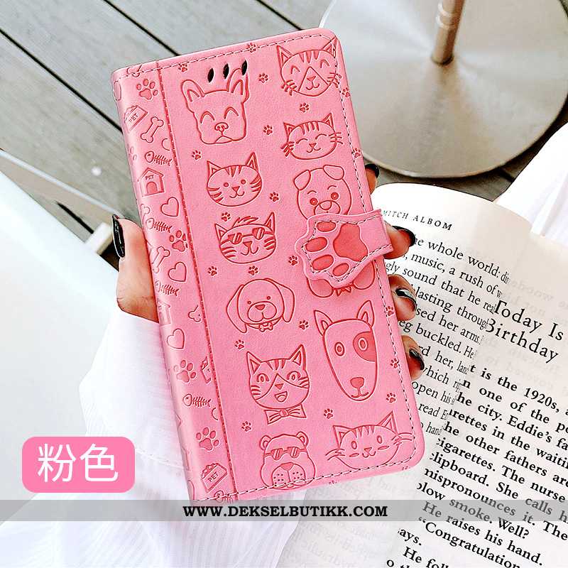 Etui iPhone 6/6s Cartoon Folio Skinndeksel Beskyttelse Rosa, Deksel iPhone 6/6s Vakker Rabatt