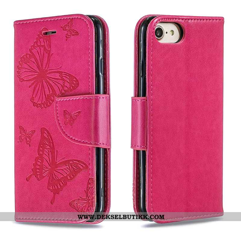 Etui iPhone 7 Hengende Ornamenter Beskyttelse Mobiltelefon Rosa, Deksel iPhone 7 Relieff Tilbud