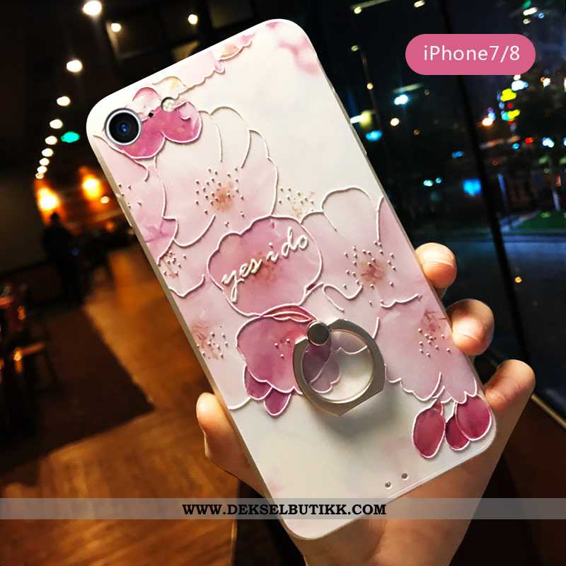 Etui iPhone 7 Hengende Ornamenter Rosa Kreativ Trend, Deksel iPhone 7 Av Personlighet Butikk