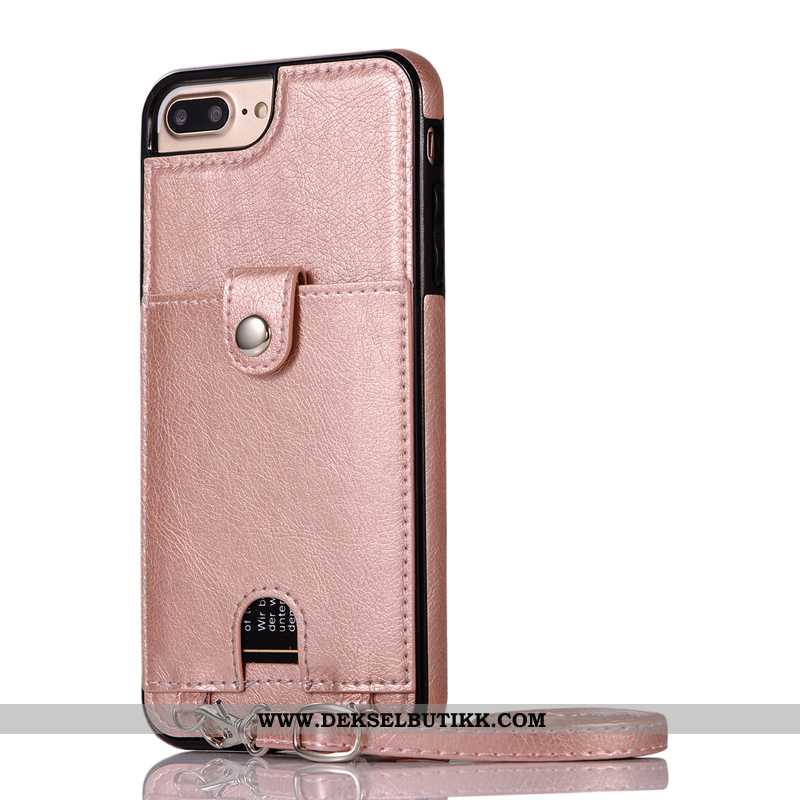 Etui iPhone 7 Plus Hengende Nakke Hengende Ornamenter Deksel Rød, iPhone 7 Plus Beskyttelse Billige