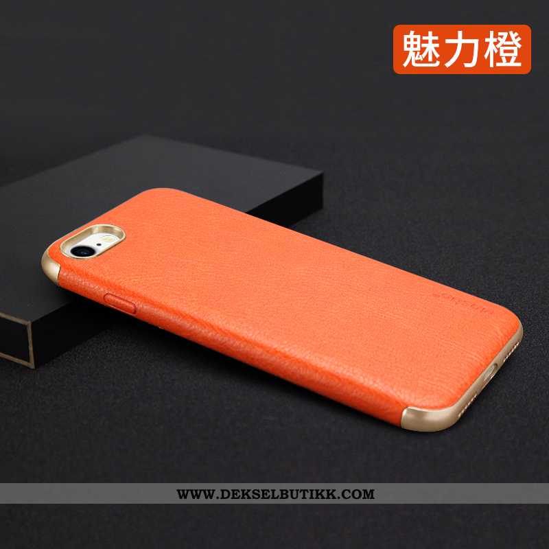 Etui iPhone 7 Trend Monokrom Mobiltelefon Orange Oransje, Deksel iPhone 7 Myke Til Salgs