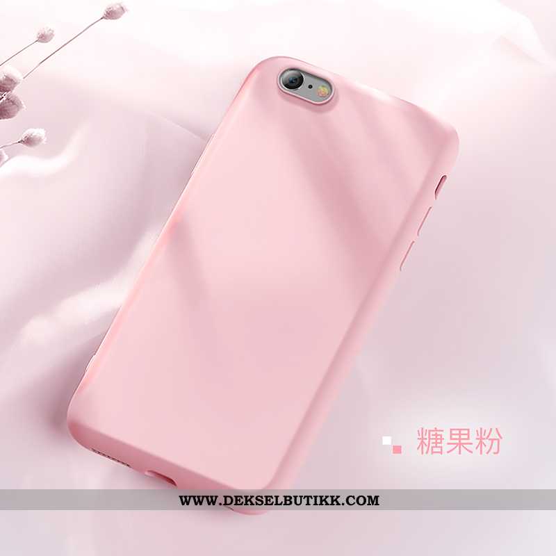 Etui iPhone 8 Tynne Nye Ultra Nubuck Rosa, Deksel iPhone 8 Myke Billig