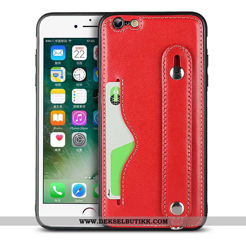 Etui iPhone Se (nouveau) Hengende Ornamenter Rød Støtte Mobiltelefon, Deksel iPhone Se (nouveau) Ski