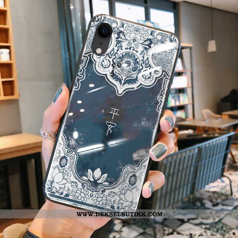 Etui iPhone Xr Glass Rød Kinesisk Stil Totem, Deksel iPhone Xr Silikon Tilbud