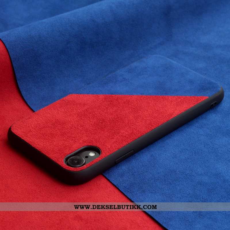 Etui iPhone Xr Skinndeksel Alt Inkludert Anti-fall Semsket Blå, Deksel iPhone Xr Kreativ Rabatt