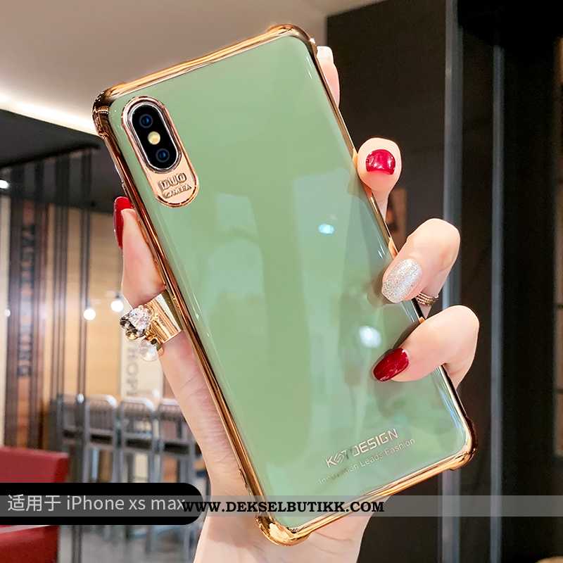 Etui iPhone Xs Max Kreativ High End Mobiltelefon Alt Inkludert Grønn, Deksel iPhone Xs Max Trend Bil