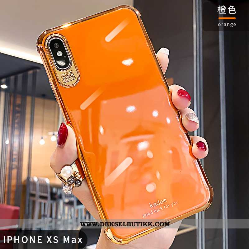 Etui iPhone Xs Max Kreativ High End Mobiltelefon Alt Inkludert Grønn, Deksel iPhone Xs Max Trend Bil