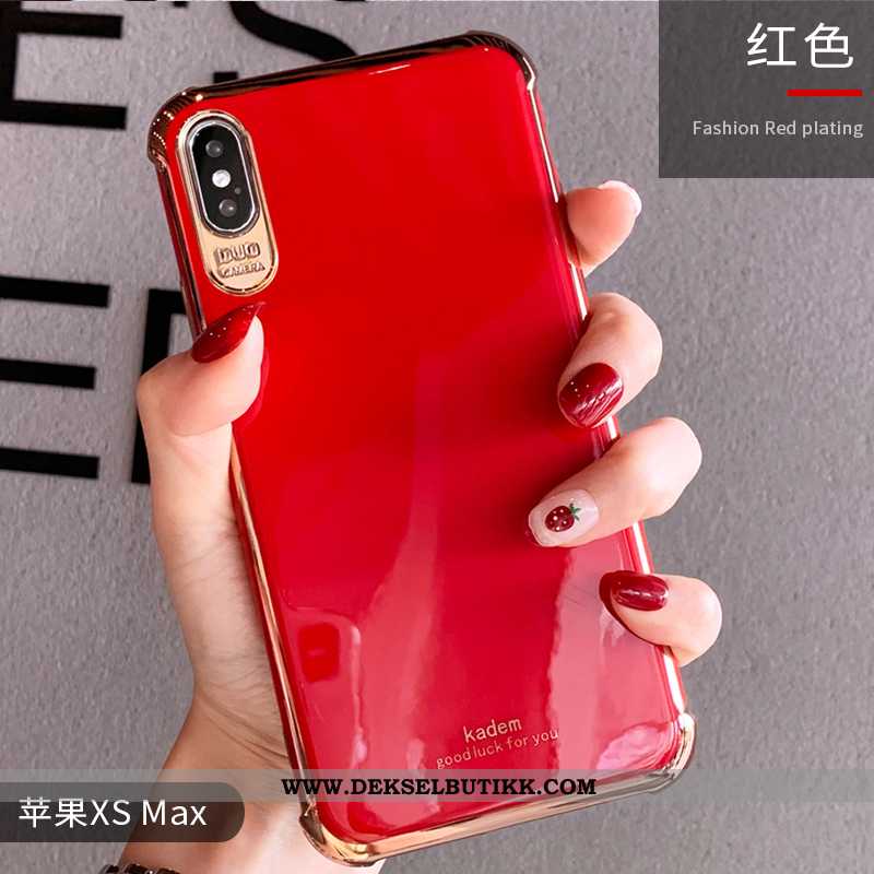 Etui iPhone Xs Max Kreativ High End Mobiltelefon Alt Inkludert Grønn, Deksel iPhone Xs Max Trend Bil