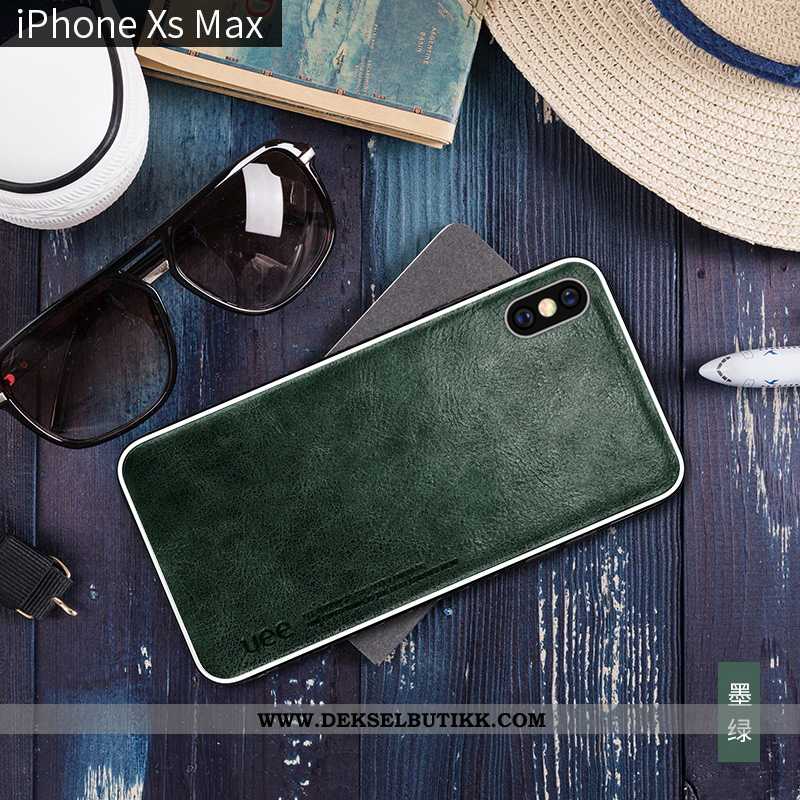 Etui iPhone Xs Max Trend Alt Inkludert Net Red Brun, Deksel iPhone Xs Max Myke Tilbud