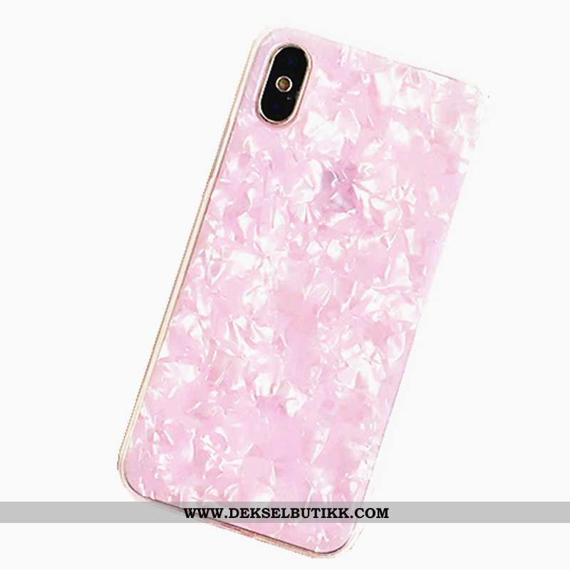 Etui iPhone Xs Max Trend Deksel Rosa Anti-fall, iPhone Xs Max Shell Billige