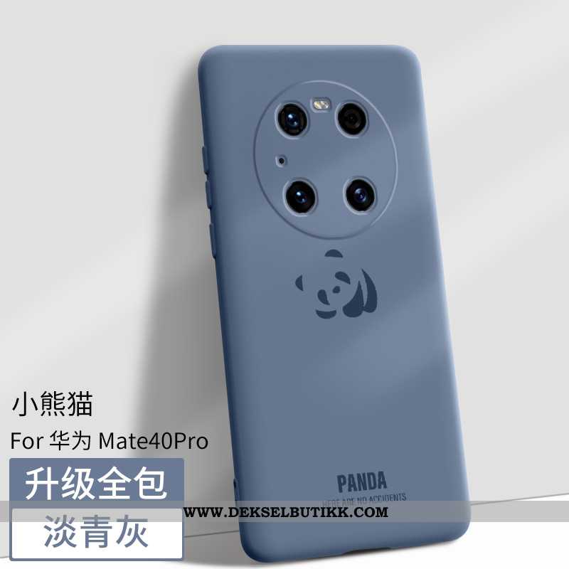 Deksel Huawei Mate 40 Pro Beskyttelse Nye Etui Anti-fall Blå, Huawei Mate 40 Pro Silikon På Nett