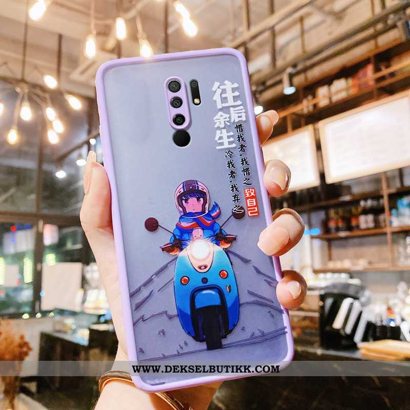 Deksel Xiaomi Redmi 9 Silikon Vind Mobiltelefon Alt Inkludert Lilla, Etui Xiaomi Redmi 9 Nubuck Buti