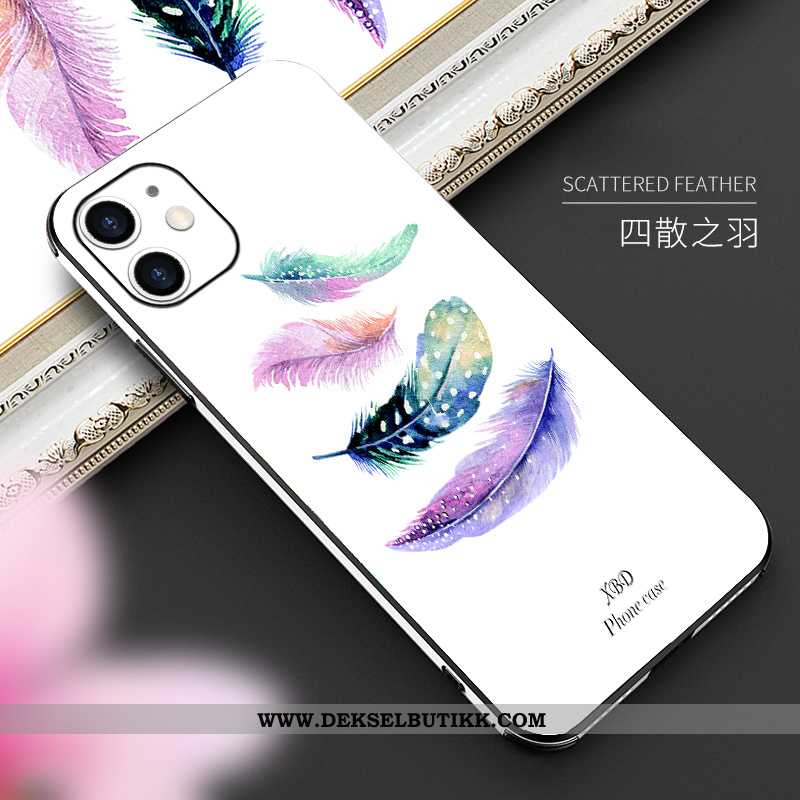 Deksel iPhone 12 Mini Tynne Farge Nye Anti-fall, Etui iPhone 12 Mini Glass Tilbud