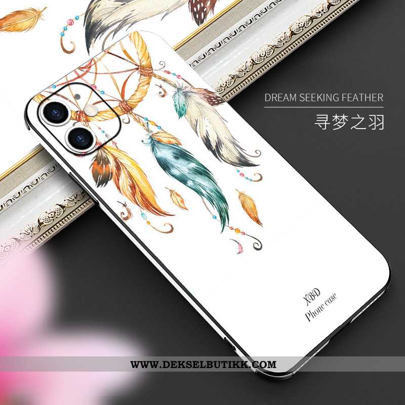 Deksel iPhone 12 Mini Tynne Farge Nye Anti-fall, Etui iPhone 12 Mini Glass Tilbud