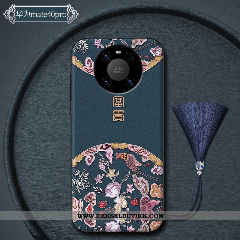 Etui Huawei Mate 40 Pro Ultra Trend Alt Inkludert Beskyttelse Lilla, Deksel Huawei Mate 40 Pro Tynne