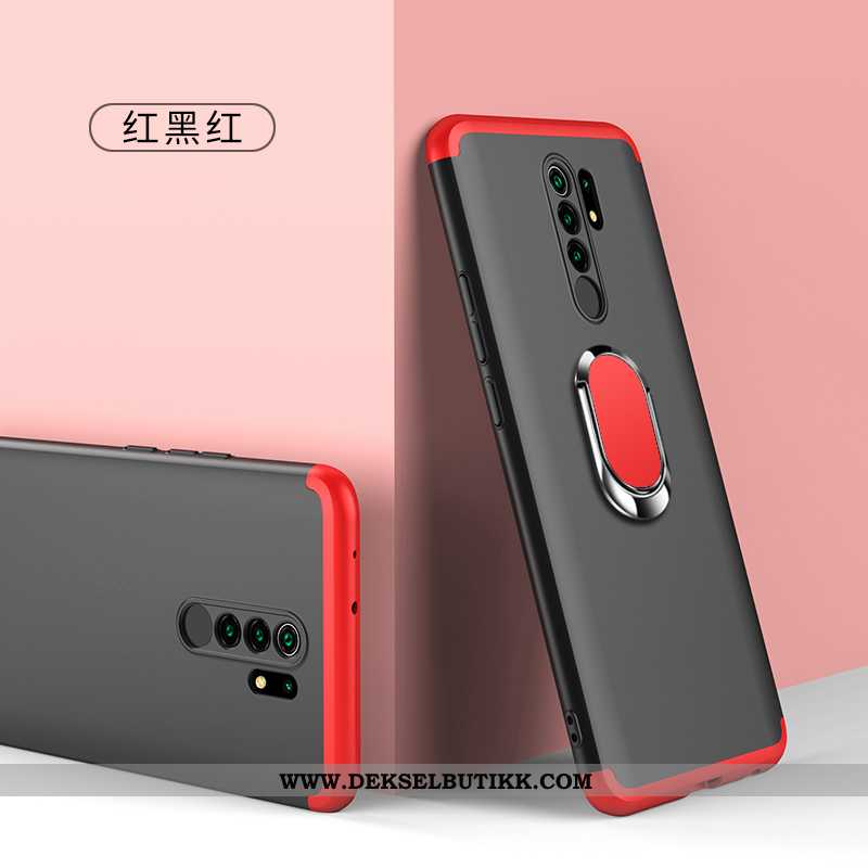 Etui Xiaomi Redmi 9 Av Personlighet Tynne Nubuck Ultra Rød, Deksel Xiaomi Redmi 9 Kreativ Billige