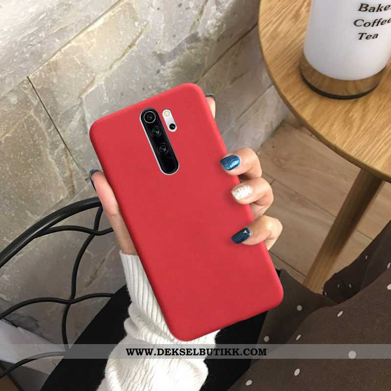 Etui Xiaomi Redmi 9 Beskyttelse Enkel Rød Alt Inkludert Rosa, Deksel Xiaomi Redmi 9 Nubuck Rabatt