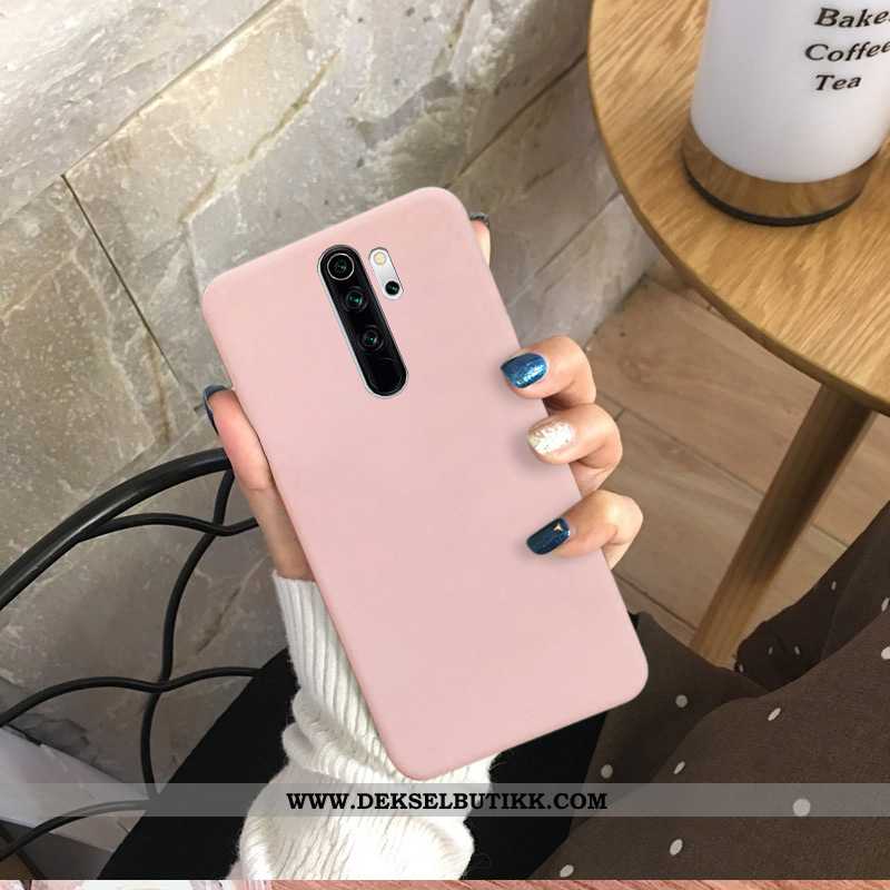 Etui Xiaomi Redmi 9 Beskyttelse Enkel Rød Alt Inkludert Rosa, Deksel Xiaomi Redmi 9 Nubuck Rabatt