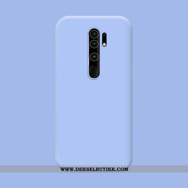 Etui Xiaomi Redmi 9 Myke Alt Inkludert Tempe~~pos Deksel Blå, Xiaomi Redmi 9 Skjermbeskytter Billige