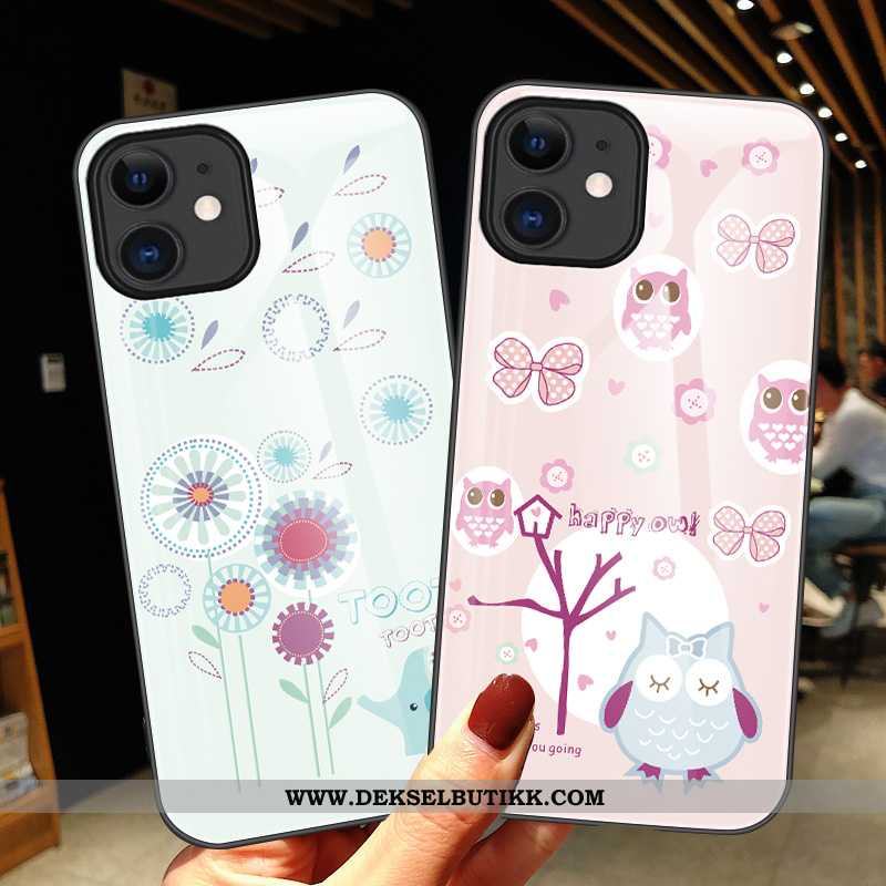 Etui iPhone 12 Mini Beskyttelse Av Personlighet Katt Alt Inkludert Rosa, Deksel iPhone 12 Mini Glass