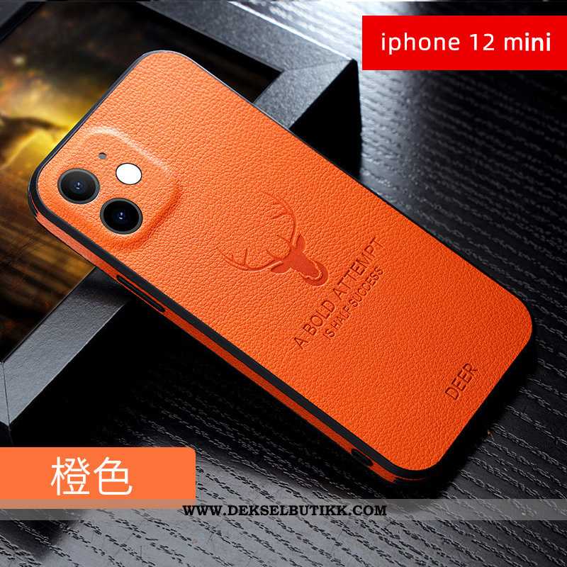 Etui iPhone 12 Mini Trend Orange Alt Inkludert Tynne Oransje, Deksel iPhone 12 Mini Ultra Tilbud