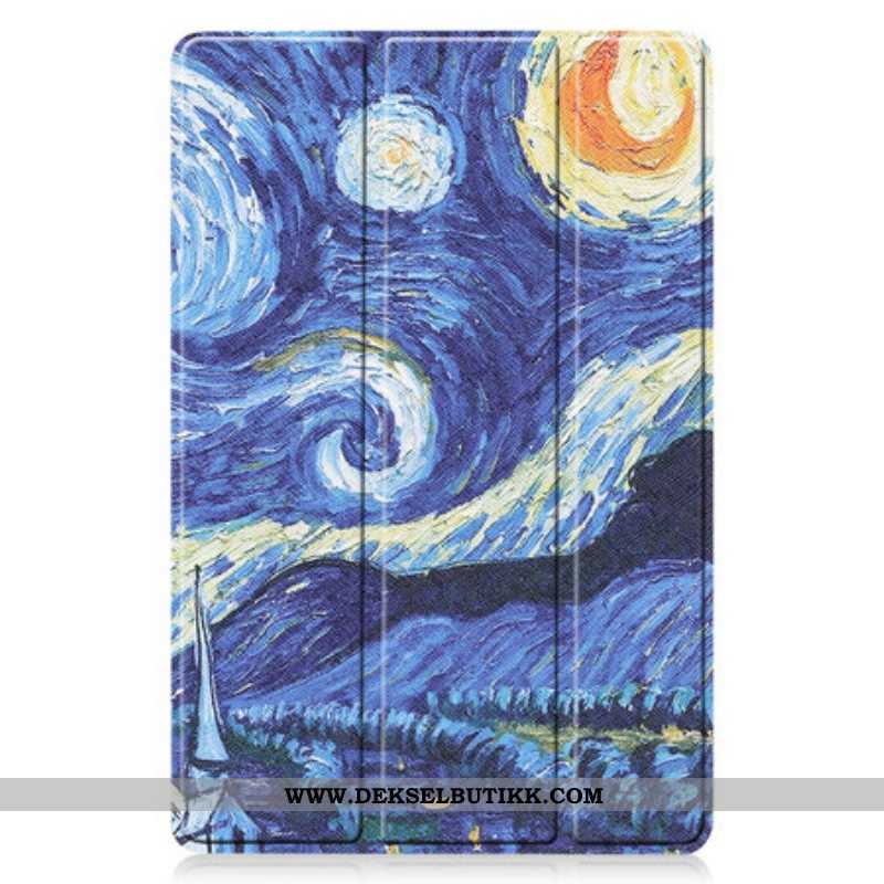 Beskyttelse Deksel Til Samsung Galaxy Tab S8 / Tab S7 Starry Night Penneholder