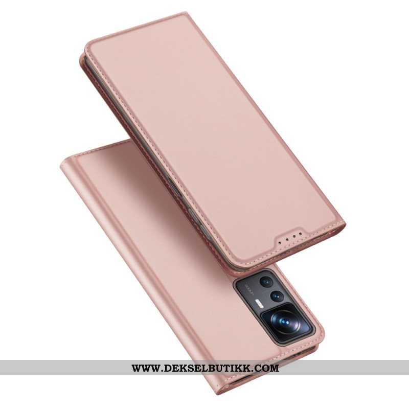 Beskyttelse Deksel Til Xiaomi 12T / 12T Pro Folio Deksel Skin-pro Series Dux Ducis