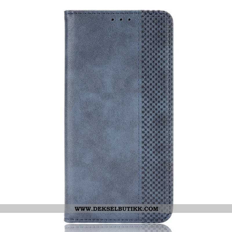 Beskyttelse Deksel Til Xiaomi Redmi Note 11 / 11S Folio Deksel Stilisert Vintage Skinneffekt