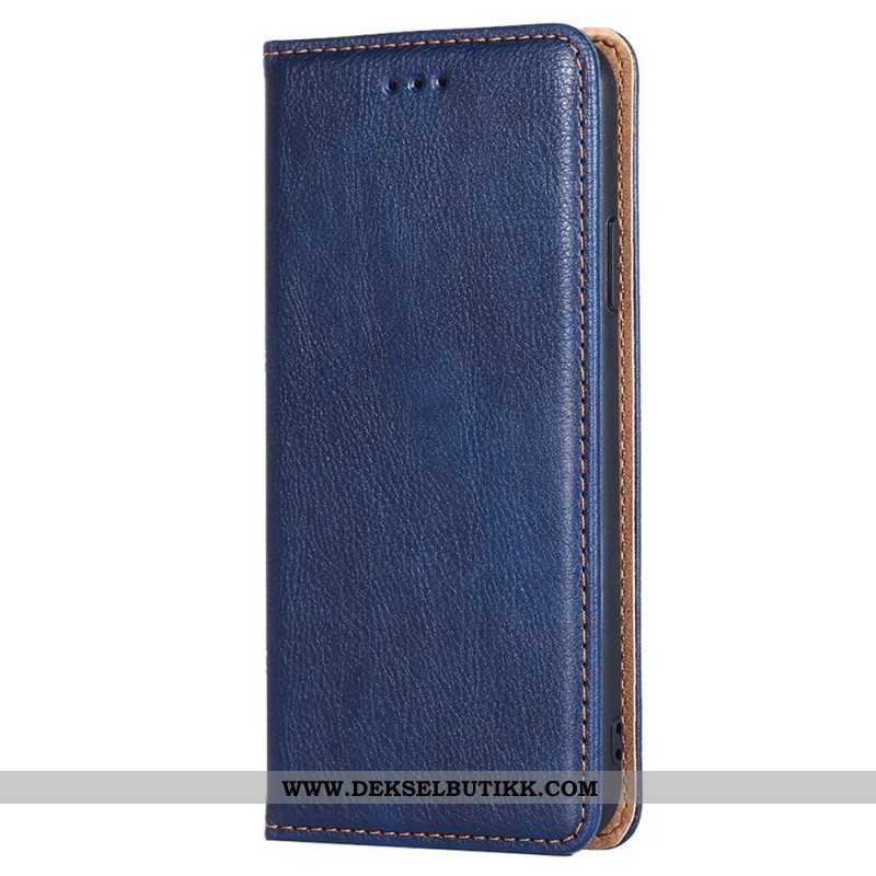 Beskyttelse Deksel Til Xiaomi Redmi Note 11 / 11S Folio Deksel Vintage Skinnstil