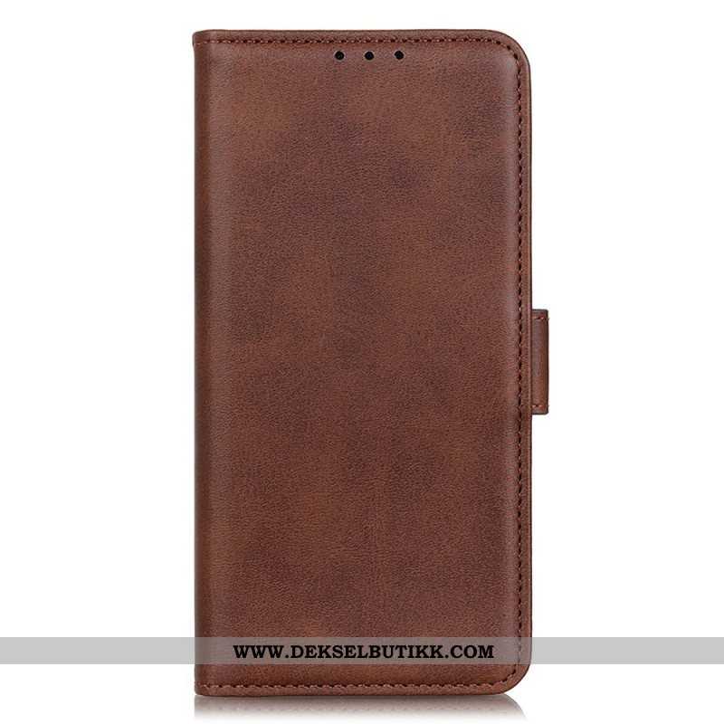 Beskyttelse Deksel Til Xiaomi Redmi Note 12 4G Folio Deksel Elegance Split Leather