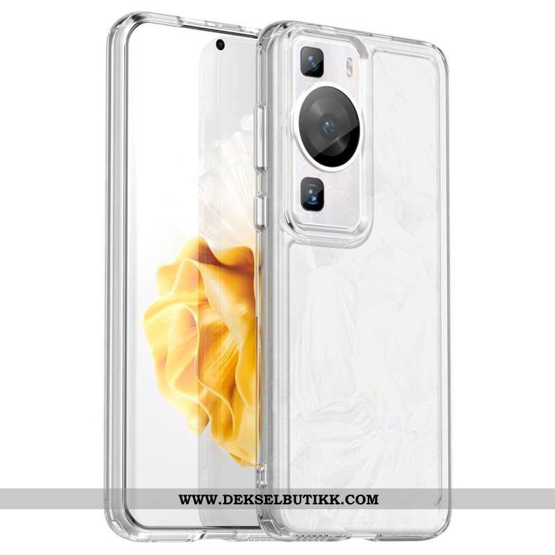 Deksel Til Huawei P60 Pro Transparent Candy Series