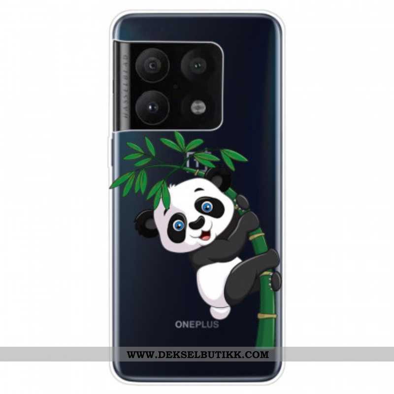 Deksel Til OnePlus 10 Pro 5G Panda På Bambus