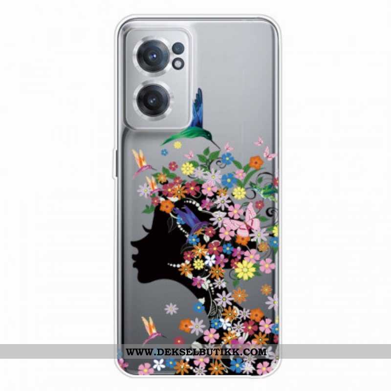 Deksel Til OnePlus Nord CE 2 5G Krone Av Blomster