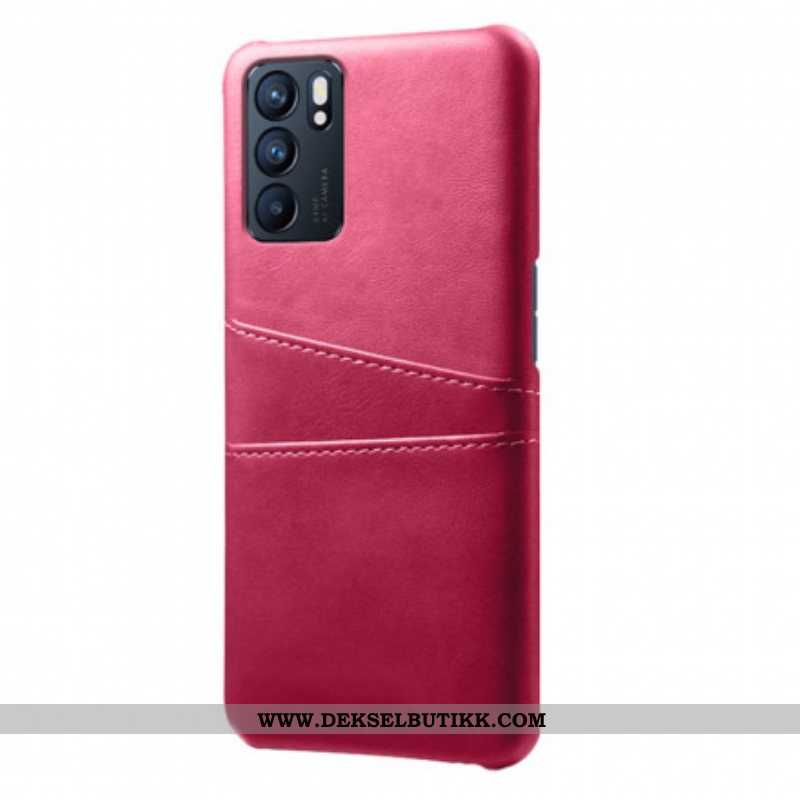 Deksel Til Oppo Reno 6 5G Ksq Kortholder