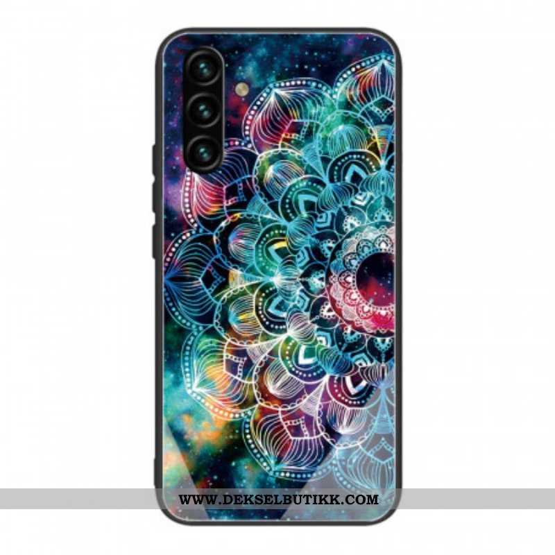 Deksel Til Samsung Galaxy A13 5G / A04s Mandala Herdet Glass