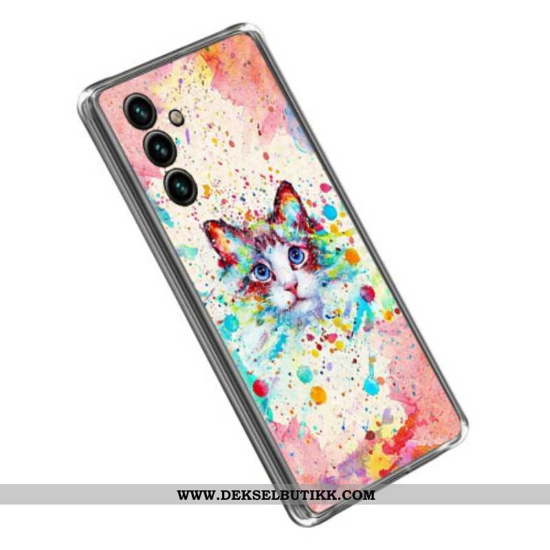 Deksel Til Samsung Galaxy A14 / A14 5G Cat Art